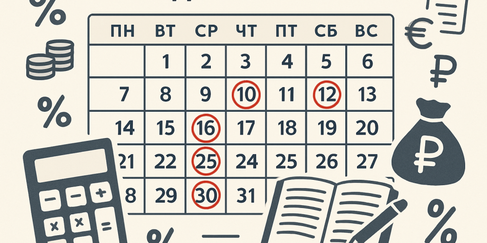 Налоговый календарь на IV квартал 2026: важные даты для ИП и ООО